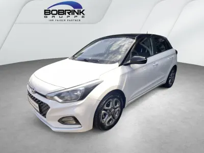 Gebraucht Hyundai i20 Turbo 101 PS (74 kW) 2020 Weiß Kleinwagen