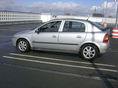 Occasion Opel Astra Njoy 84 PK (61 kW) 2003 Zilver Sedan