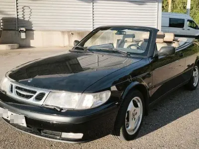 Gebraucht Saab 9-3 Cabriolet 150 PS (110 kW) 1998 Schwarz Cabrio