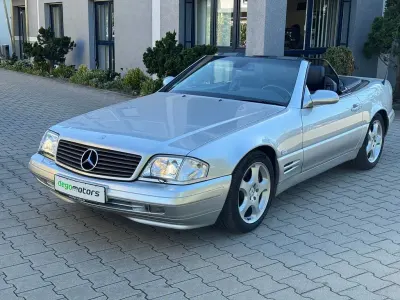 Brugt Mercedes SL320 224 HK (164 kW) 1998 Sølv Cabriolet