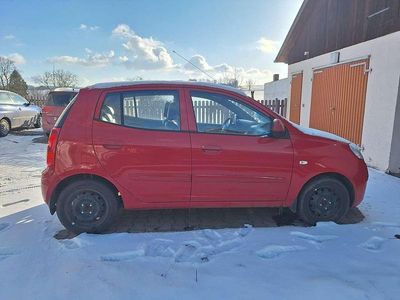 Gebraucht Kia Picanto Start 65 PS (47 kW) 2009 Rot Kleinwagen