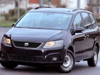 Gebraucht Seat Alhambra Style 140 PS (102 kW) 2011 Schwarz Van / Kleinbus