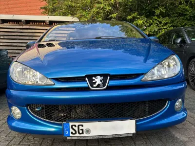 Gebraucht Peugeot 206 CC Platinum 136 PS (100 kW) 2004 Blau Cabrio