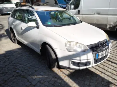 Gebraucht VW Golf V 105 PS (77 kW) 2008 Weiß Kombi