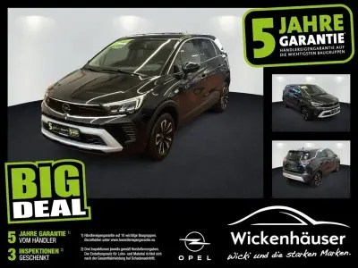 Gebraucht Opel Crossland Elegance 110 PS (80 kW) 2023 Schwarz perla nera (metallic) SUV