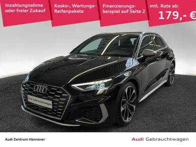 Gebraucht Audi S3 Ambiente 310 PS (228 kW) 2023 Mythosschwarz metallic Limousine