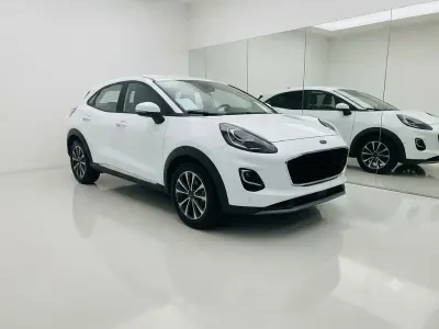 Gebraucht Ford Puma Titanium 125 PS (91 kW) 2023 Weiß Coupé