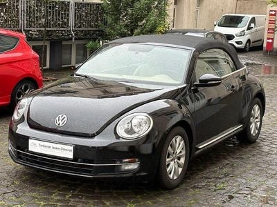 Gebraucht VW Beetle Cabriolet Design 105 PS (77 kW) 2014 Schwarz Cabrio