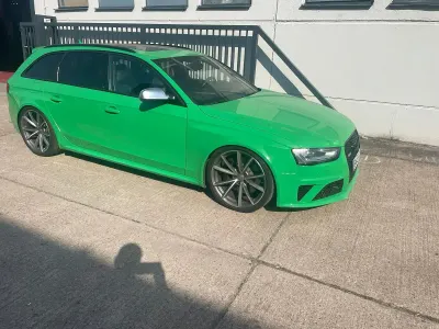 Gebraucht Audi RS4 Exclusive 450 PS (330 kW) 2015 Grün Kombi