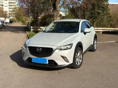 Gebraucht Mazda CX-3 Center-Line 120 PS (88 kW) 2015 Weiß SUV
