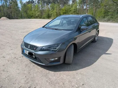 Brugt Seat Leon ST FR 150 HK (110 kW) 2016 Beige Stationcar