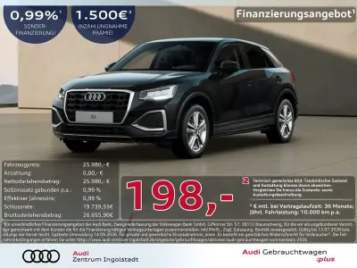 Gebraucht Audi Q2 Advanced Plus 116 PS (85 kW) 2025 Mythosschwarz metallic SUV