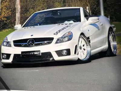 Gebraucht Mercedes SL63 AMG AMG 525 PS (386 kW) 2008 Weiß Cabrio