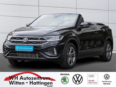 Gebraucht VW T-Roc Cabriolet R-line 150 PS (110 kW) 2024 Deep black perleffekt Cabrio