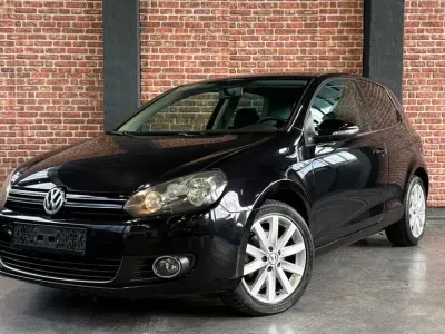 Gebraucht VW Golf VI 122 PS (89 kW) 2009 Schwarz Kleinwagen