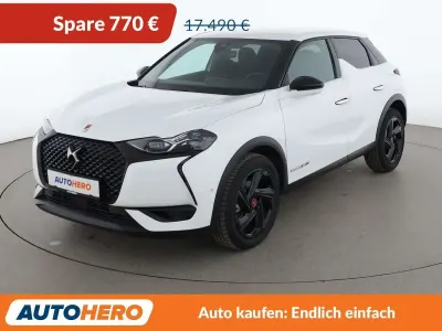 Gebraucht DS Automobiles DS3 Crossback Performance Line Plus 131 PS (96 kW) 2022 Blanc banquise SUV