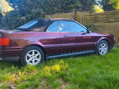 Gebraucht Audi 80 116 PS (85 kW) 1995 Rot Cabrio
