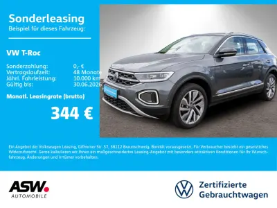 Gebraucht VW T-Roc Style 150 PS (110 kW) 2022 Indiumgrau SUV
