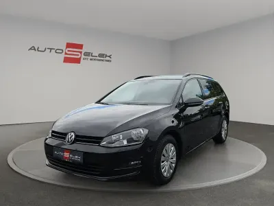 Gebraucht VW Golf VII Trendline 110 PS (80 kW) 2015 Schwarz Kombi