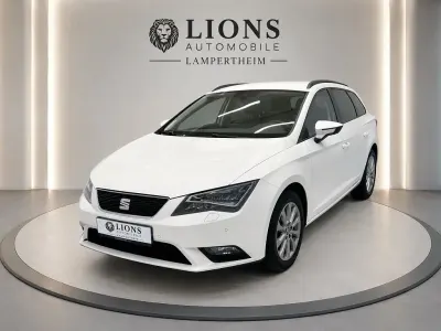 Gebraucht Seat Leon ST Style 110 PS (80 kW) 2015 Weiß Kombi