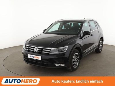 Schwarz Gebraucht 2017 VW Tiguan Sound SUV | 22.190 € (Etwas zu teuer)