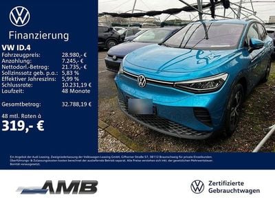 Gebraucht VW ID.4 Pure 125 kW (170 PS) 2025 Costa azul metallic SUV
