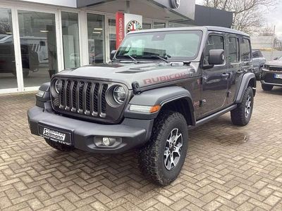 Gebraucht Jeep Wrangler Unlimited Rubicon 272 PS (200 kW) 2021 Granite crystal metallic SUV