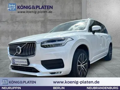 Gebraucht Volvo XC90 Momentum 235 PS (172 kW) 2021 Crystal white pearl (weiß) SUV