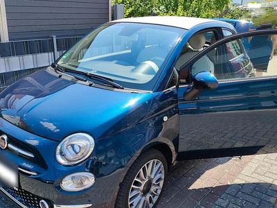 Usata Fiat 500C 86 CV (63 kW) 2019 Blu Cabrio