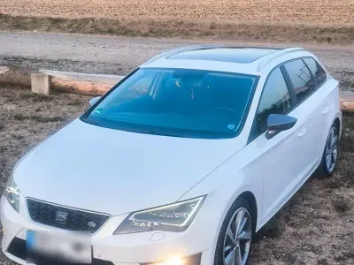 Gebraucht Seat Leon ST FR 179 PS (131 kW) 2014 Weiß Kombi