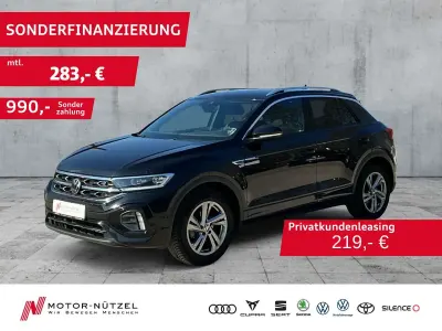 Gebraucht VW T-Roc R-line 110 PS (80 kW) 2022 Schwarz SUV