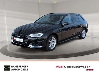 Gebraucht Audi A4 Advanced Plus 163 PS (119 kW) 2022 Schwarz (mythosschwarz metallic) Kombi
