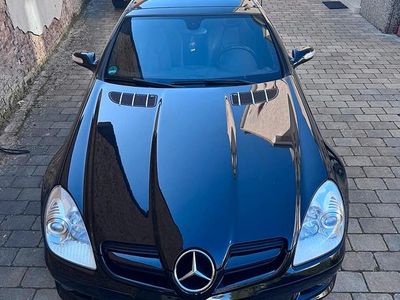 Gebraucht Mercedes SLK350 272 PS (200 kW) 2005 Schwarz Cabrio