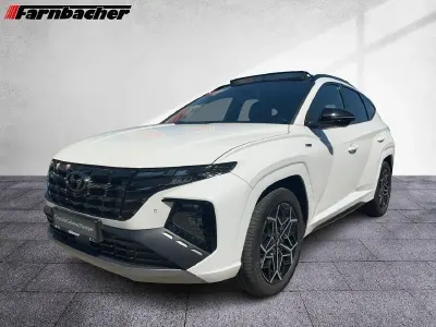 Gebraucht Hyundai Tucson N Line 252 PS (185 kW) 2023 Atlas white / sol SUV