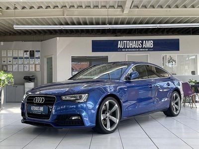 Usata Audi A5 S-Line 144 CV (105 kW) 2016 Blu Coupé