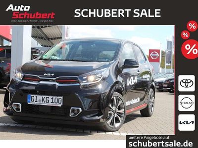 Abp)aurora black pearl (schwarz Gebraucht 2024 Kia Picanto GT-Line Kleinwagen | 17.980 € (Fairer Preis)