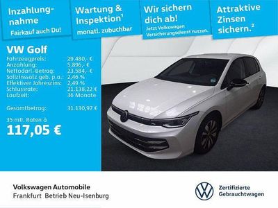 Oryxweiß perlmutteffekt Gebraucht 2025 VW Golf Goal Limousine | 29.480 € (Fairer Preis)