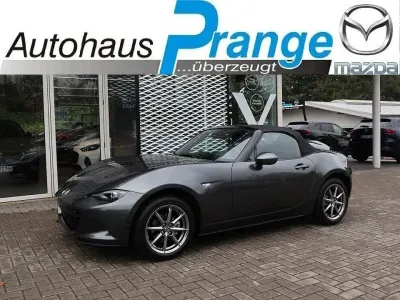 Neu Mazda MX5 Exclusive-Line 132 PS (97 kW) 2026 Machine gray Cabrio