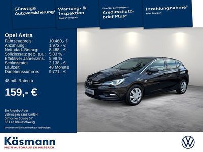 Karbonschwarz graphit metallic (metallic) Gebraucht 2016 Opel Astra Dynamic Limousine | 11.730 € (Fairer Preis)