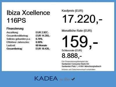 Occasion Seat Ibiza XCELLENCE 116 PK (85 kW) 2025 Wit Hatchback