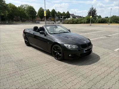Gebraucht BMW 325 Cabriolet 204 PS (150 kW) 2012 Schwarz Cabrio