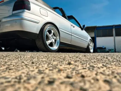 Gebraucht VW Golf Cabriolet 115 PS (84 kW) 2001 Silber Cabrio