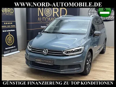 Gebraucht VW Touran IQ Drive 116 PS (85 kW) 2019 Blau Van / Kleinbus