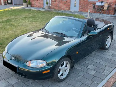 Gebraucht Mazda MX5 110 PS (80 kW) 1998 Grün Cabrio
