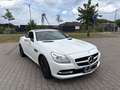 Gebraucht Mercedes SLK200 184 PS (135 kW) 2013 Weiß Cabrio