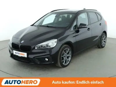 Gebraucht BMW 216 Active Tourer Advantage 102 PS (75 kW) 2016 Schwarz Van / Kleinbus