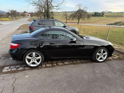 Gebraucht Mercedes SLK250 204 PS (150 kW) 2012 Schwarz Cabrio