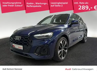 Gebraucht Audi SQ5 Ambiente 341 PS (250 kW) 2023 Navarrablau metallic SUV