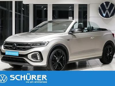 Usata VW T-Roc Cabriolet R-line 110 CV (80 kW) 2022 Argento Cabrio