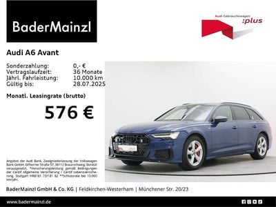 Gebraucht Audi A6 S-Line 367 PS (269 kW) 2024 Blau Kombi